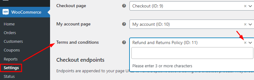 Remove Terms and Conditions Checkbox from Checkout page