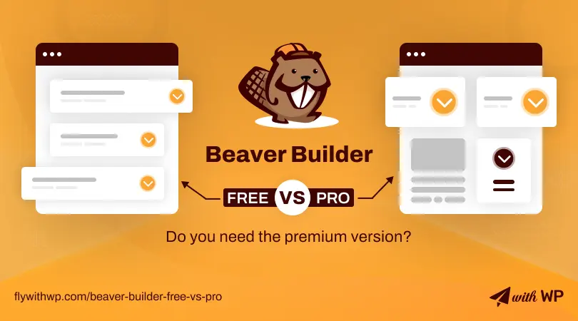 Beaver builder free vs pro