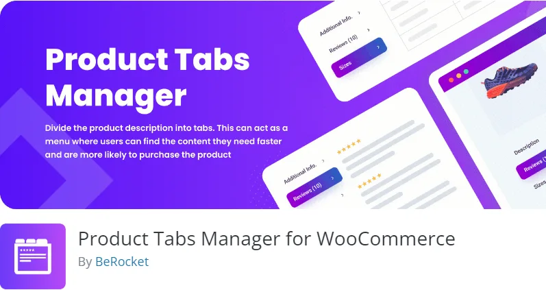 Product Tabs Manager